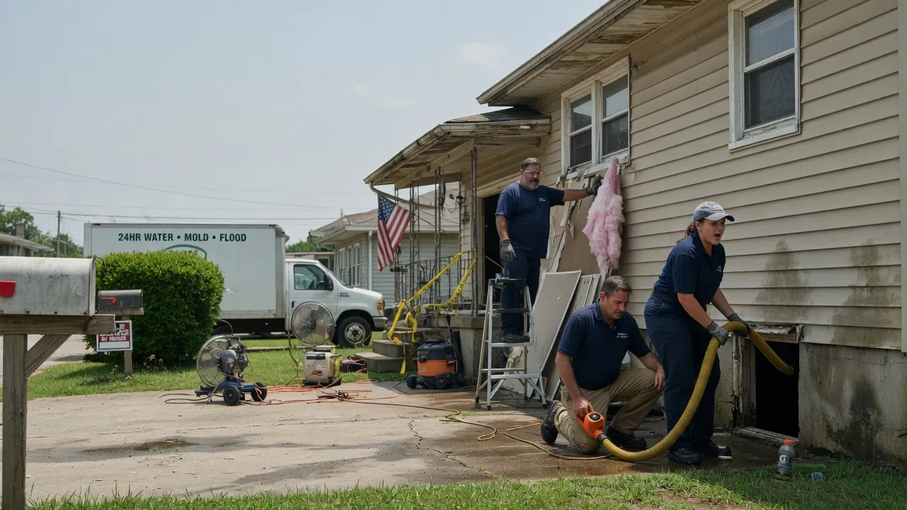 Water Damage Repair in Vinson, OK near me